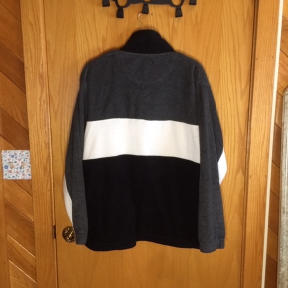 ARCHITECT men’s fleece top size medium, long sleeve, half zipper front, #7672 - Picture 4 of 4